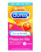 Durex Condoms Turn Up The Heat Pleasure Me   12 stk.