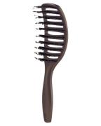 Yuaia Haircare Curvy Brush Mini Soft Espresso