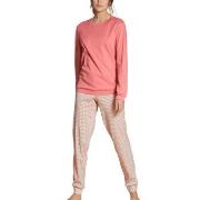 Calida Midsummer Dreams Pyjama With Cuff Rosa bomull Small Dam