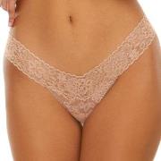 Hanky Panky Trosor 2P Daily Lace Low Rise Thong Beige nylon One Size D...