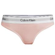 Calvin Klein Trosor 2P Modern Cotton Thong Ljusrosa Small Dam