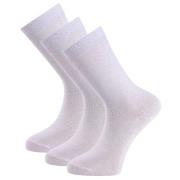 Trofe Cotton Socks Strumpor 3P Vit Strl 39/42 Dam
