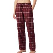 Schiesser Mix And Relax Lounge Pants Flannel Röd 40 Dam