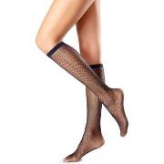 Oroblu Strumpbyxor Mi-Bas Tricot Fishnet Knee-Highs Svart One Size Dam