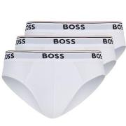 BOSS Kalsonger 3P Power Brief Vit bomull Small Herr