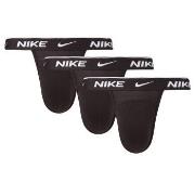 Nike Kalsonger 6P Everyday Cotton Stretch Jockstrap Svart bomull Small...