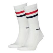 Levis Strumpor 2P Regular Cut Stripe Socks Vit Strl 39/42