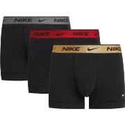Nike Kalsonger 6P Everyday Essentials Cotton Stretch Trunk D1 Svart/Gu...