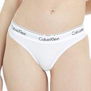 Calvin Klein Trosor 2P Modern Cotton Thong D1 Vit Small Dam