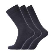 Dovre Strumpor 3P Cotton No-Elastic Socks Marin Strl 45/48 Herr