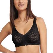 Sloggi BH ZERO Feel Bliss Soft Bra Svart Small Dam