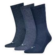 Puma Strumpor 3P Cushioned Next Crew Socks Marin Strl 39/42