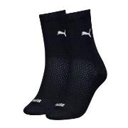 Puma Strumpor 2P Women Logo Crew Socks Svart Strl 39/42 Dam