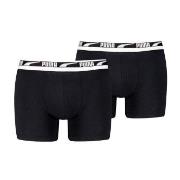 Puma Kalsonger 2P Men Multi Logo Boxer Grå/Svart bomull Small Herr