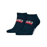 Levis Strumpor 2P Sportswear Logo Low Cut Sock Marin Strl 39/42