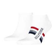 Tommy Hilfiger Strumpor 2P Men Tab Sneaker Socks Vit Strl 39/42 Herr