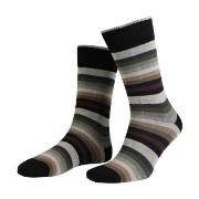 Amanda Christensen Strumpor 3P True Block Stripe Ankle Sock Svart Strl...