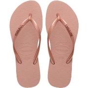 Havaianas Slim Logo Metallic Ljusrosa Strl 35/36 Dam