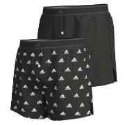 adidas Kalsonger 2P Active Woven Boxer Svart/Vit bomull Small Herr