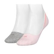 Calvin Klein Strumpor 2P Women Low Cut Footie Socks Rosa/Grå Strl 39/4...