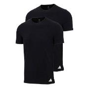 adidas 2P Active Flex Cotton Crew Neck T-Shirt Svart bomull Small Herr