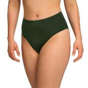 Wiki Swim Tai Highwaist Brief Mörkgrön 38 Dam