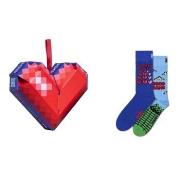 Happy socks Strumpor 2P Good Game Gift Set Blå Mönstrad bomull Strl 41...