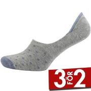 Amanda Christensen Strumpor True Dot Invisible Sock Ljusgrå Strl 43/44