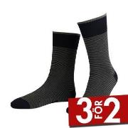 Amanda Christensen Strumpor True Stripe Ankle Sock Svart/Grå Strl 39/4...