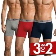 Jockey Kalsonger 3P Cotton Stretch Boxer Trunk Blandad Färg bomull Sma...