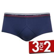 Jockey Kalsonger Cotton Y-front Brief Navy bomull Small Herr