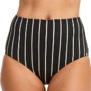 Swegmark Portofino High Waist Bikini Briefs Svart randig 38 Dam