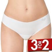 Sloggi Trosor 2P ZERO Microfibre Hipstring Vit Small Dam