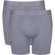 Sloggi Kalsonger 2P SLG Base Soft Short Grå Small Herr