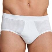 Schiesser Kalsonger 2P Sport Briefs With Fly Vit bomull Small Herr