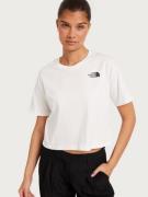 The North Face - T-shirts - White - W Cropped Sd Tee - Toppar & T-shir...