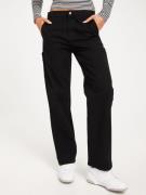 Carhartt WIP - Wide leg jeans - Black - W' Pierce Pant Straight - Jean...
