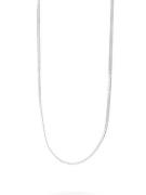 Muli Collection - Halsband - Silver - Thin snake Chain Necklace - Smyc...