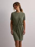JdY - Korta klänningar - Deep Lichen Green Melange - Jdydalila S/S Str...