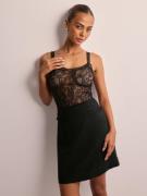 Selected Femme - Minikjolar - Black - Slfviva Hw Short Skirt Noos - Kj...