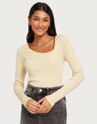 JJXX - Beige - Jxjuniper Asymmetric Neck Knit