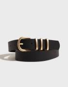 Pieces - Svart - Pclea Jeans Belt Noos