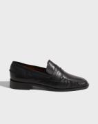 ATP ATELIER - Svart - Airola Nappa Loafer