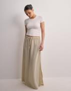 JDY - Beige - Jdydivya Life Hw Maxi Slit Skirt Wv