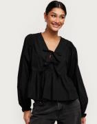 Neo Noir - Svart - Bessie C Poplin Blouse