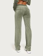 Juicy Couture - Grön - Del Ray Classic Velour Pant Pocket Design GOLD ...