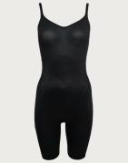 Spanx - Svart - Mid-Thigh Bodysuit