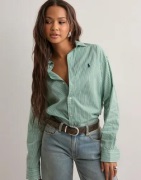 Polo Ralph Lauren - Grön - Ls Rmsy St-Long Sleeve-Blouse