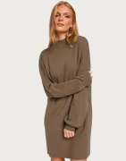 Vero Moda - Brun - Vmnancy Ls Funnelneck Dress Noos