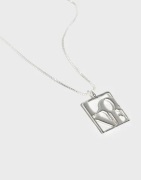 Pilgrim - Silver - LOVE TAG Recycled Necklace